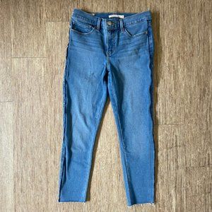 Levi's 311 Shaping Skinny Blue Denim Jeans
